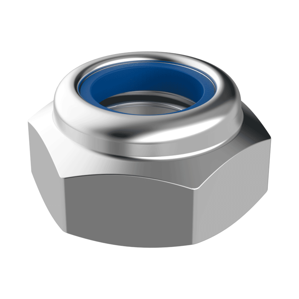 Porcas métricas metálicas*