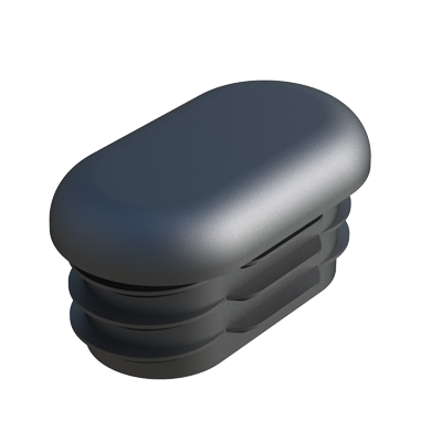 Nuestras conteras redondeadas para tubo ovalado están también disponibles para tubos redondos: LSL.