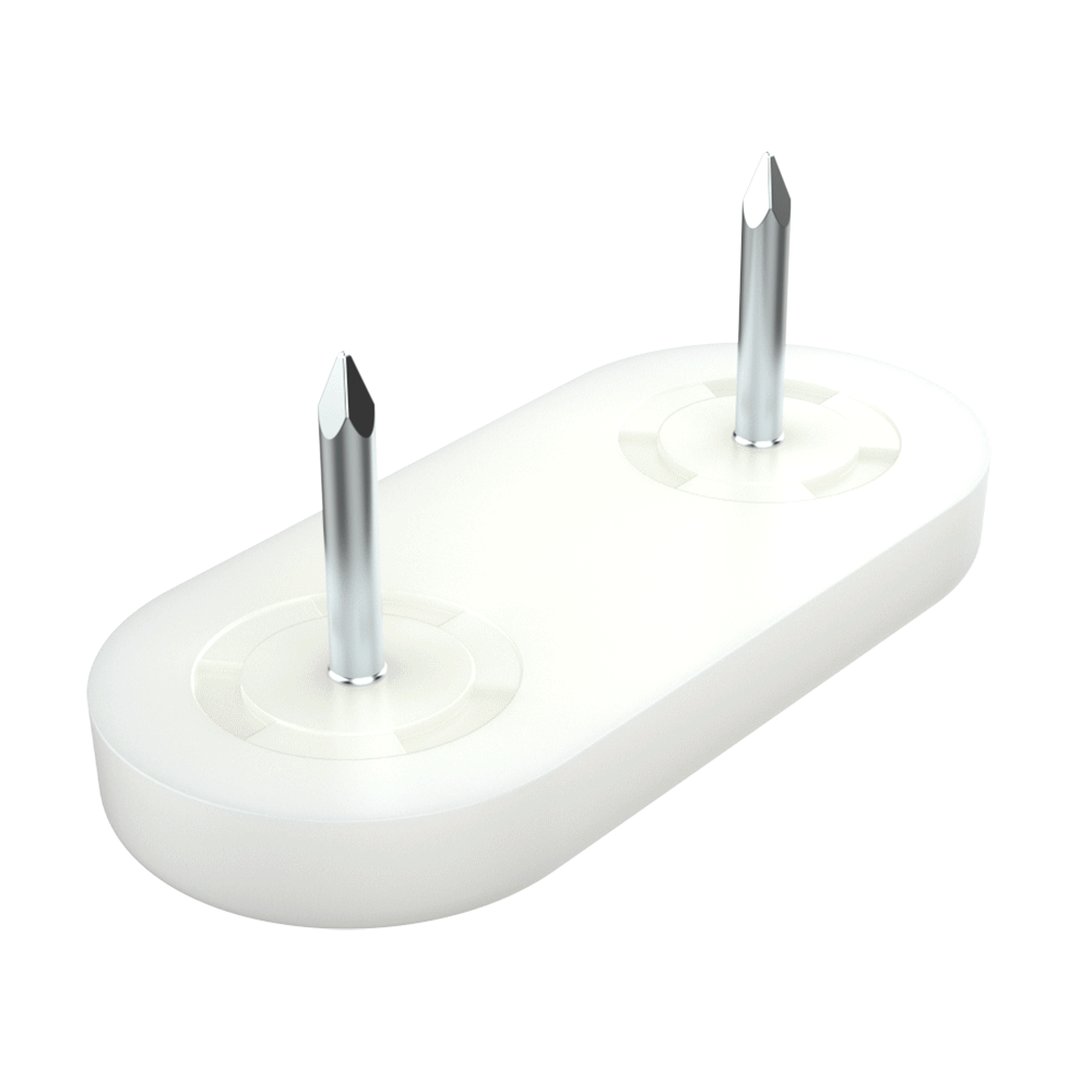 Nuestro tope ovalado con clavos es idóneo para muebles. Se puede suministrar con fieltro: LQSFW. También, está disponible en diseño redondo: LQS y rectangular: AKAAQ.