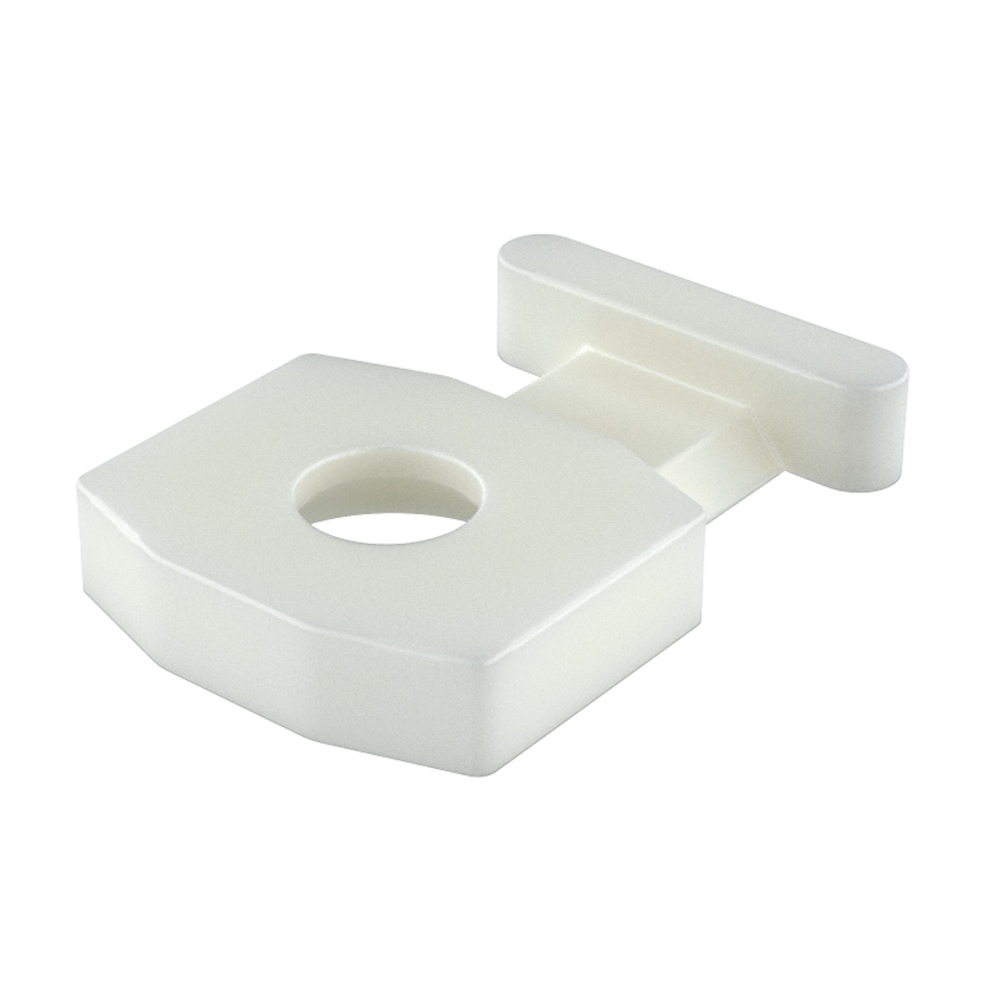 Nuestros soportes para bridas se fijan con un tornillo de cabeza avellanada y permiten alojar una brida. Son ideales para aplicaciones en las que la altura es importante. Elige la brida que más te conviene en nuestra familia MB.