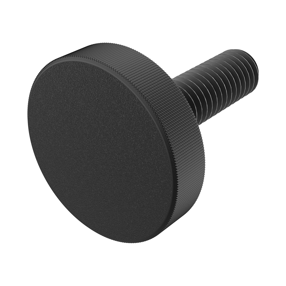 Los tornillos con volante MTV estan fabricados en <b>PA66</b>y presentan un muy buen acabado. Disponemos de varios colores (<b>blanco</b>, <b>gris</b>, <b>negro</b> y <b>rojo</b>.