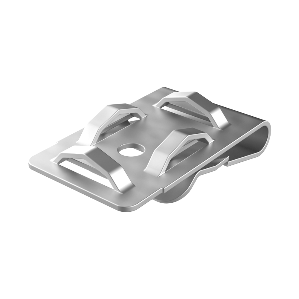 <p>Os nossos <b>clips SSFT em aço inoxidável</b> foram concebidos para fixação na borda do perfil e montagem com abraçadeiras, permitindo uma instalação rápida sem necessidade de furos ou adesivos.</p> 

<p>Fabricados em <b>aço inoxidável AISI 304</b>, oferecem elevada resistência à corrosão e durabilidade. Incorporam 4 ranhuras para montagem com abraçadeiras (não incluídas), permitindo orientação paralela ou perpendicular. A lingueta de bloqueio garante uma fixação estável e a desmontagem pode ser realizada facilmente com uma chave de fendas.</p>

<p>Compatíveis com a gama de abraçadeiras metálicas <b><a href='https://www.iscsl.pt/abracadeira-em-ss-revestida-a-pes/sset/'>SSET</a></b>.</p>

<p>· <b>Material:</b> aço inoxidável AISI 304<br>
· <b>Temperatura de trabalho:</b> -40 °C / +300 °C<br>
· <b>Largura máx. da abraçadeira:</b> 8 mm<br>
· <b>Certificação:</b> c-UL-us</p>

<p><i>Concebidos para perfis até 6,4 mm de espessura, permitem instalação manual sem ferramentas. Estes clips apresentam qualidade superior aos padrões de mercado graças a uma espessura de material de 0,635 mm e uma vida útil garantida de 20 anos.</i></p>